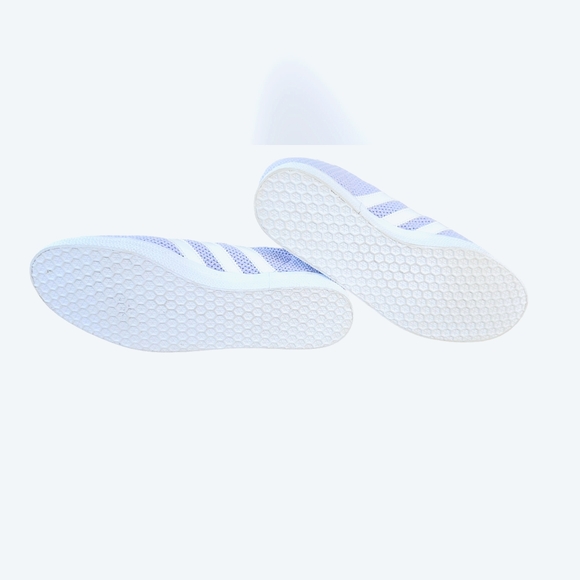 NWOT Adidas Gazelle Trainer Primeknit Mesh & Suede, Lilac Purple, Size 10 - Picture 11 of 13